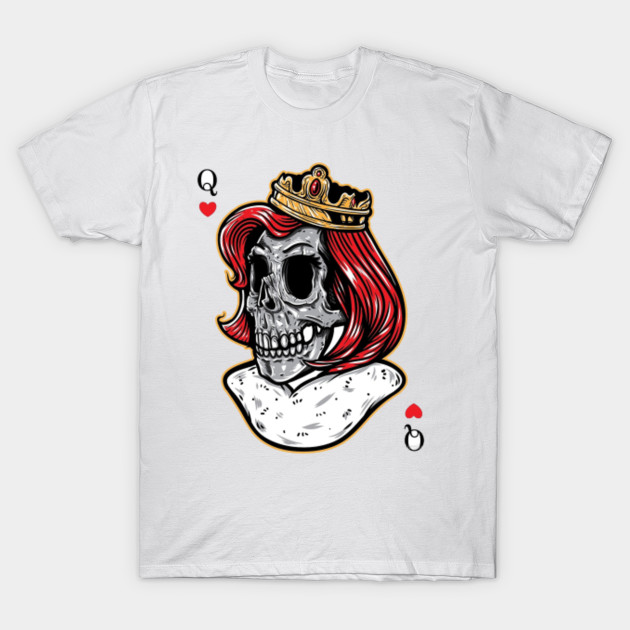 Royal Skull Queen T-Shirt T-Shirt-TOZ
